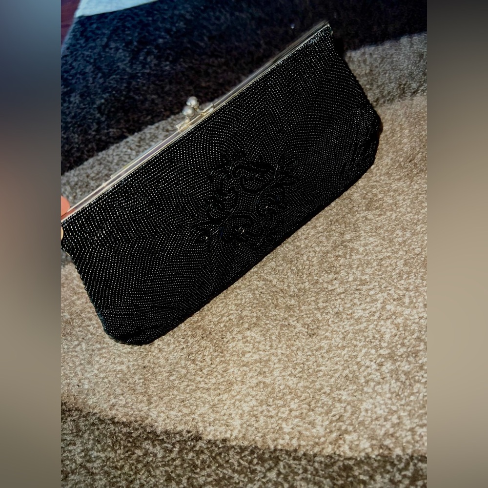 Vintage beaded clutch